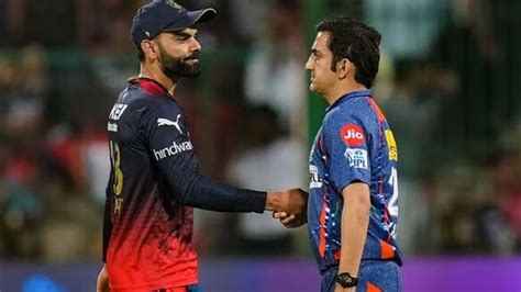 gautam gambhir virat kohli fight in hindi